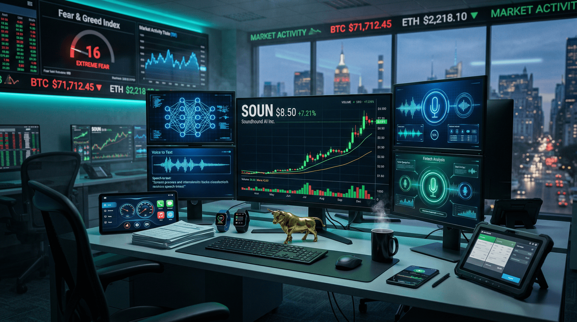 AI Stock SoundHound AI Secures Wall Street Strong Buy Ratings