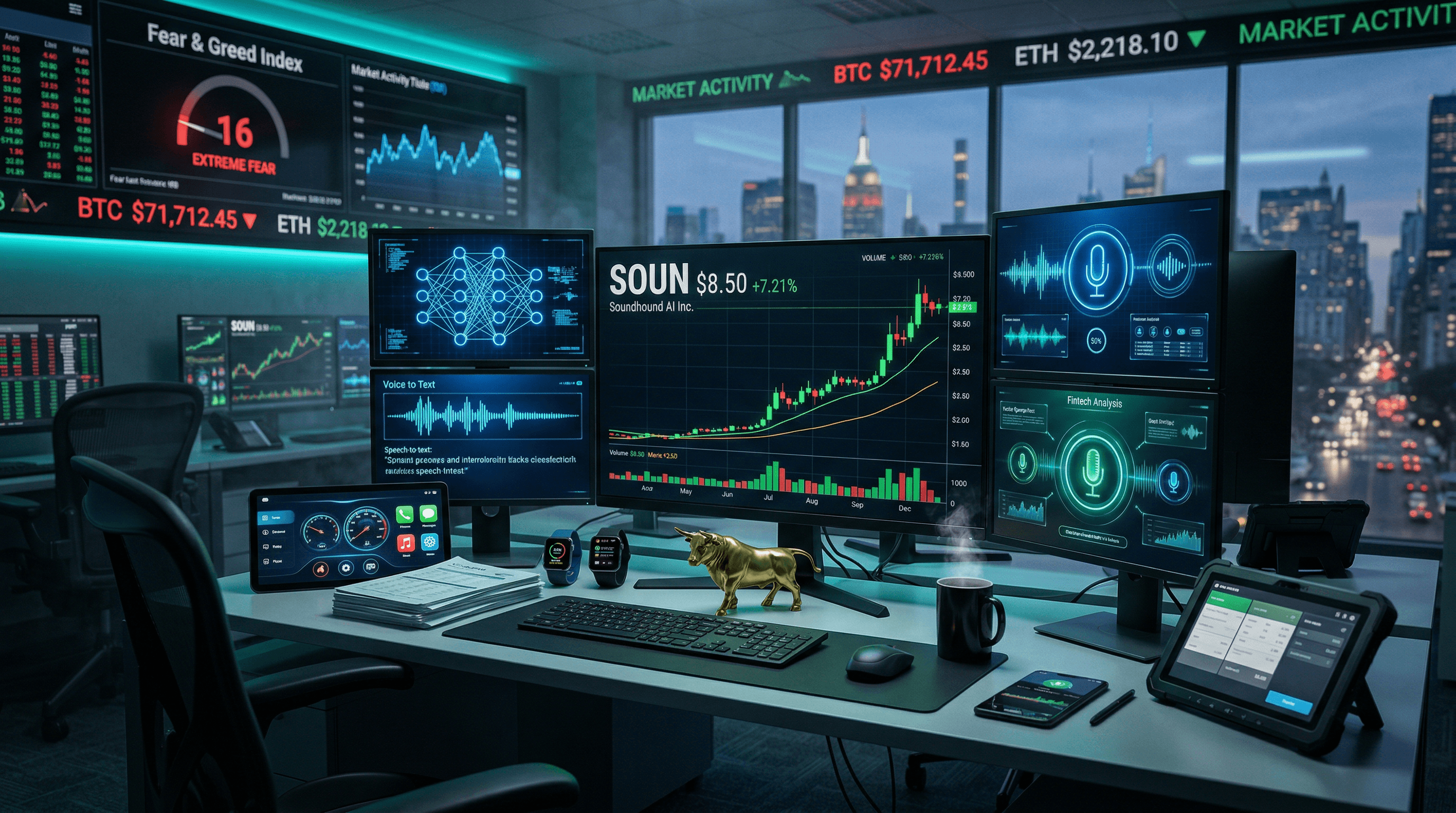 AI Stock SoundHound AI Secures Wall Street Strong Buy Ratings