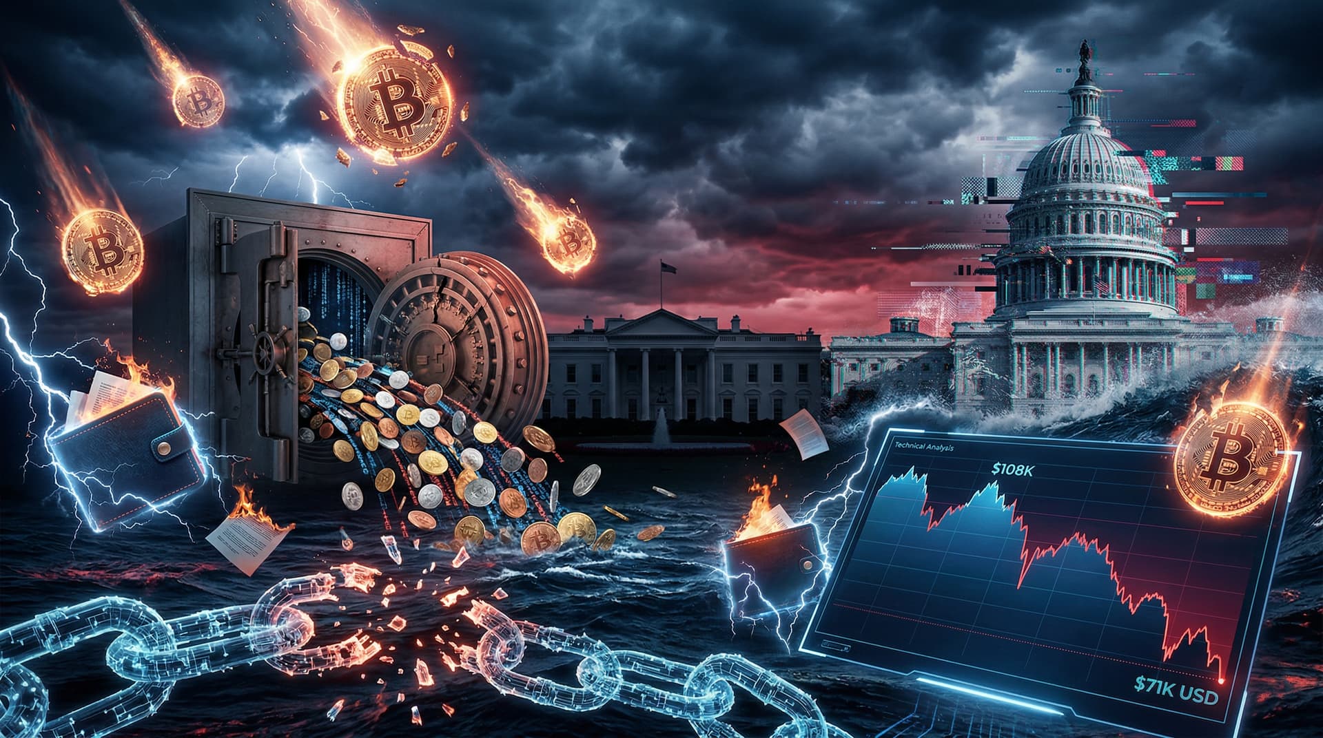 Trump Bitcoin Loss Tops $1B Since 2025 Inauguration