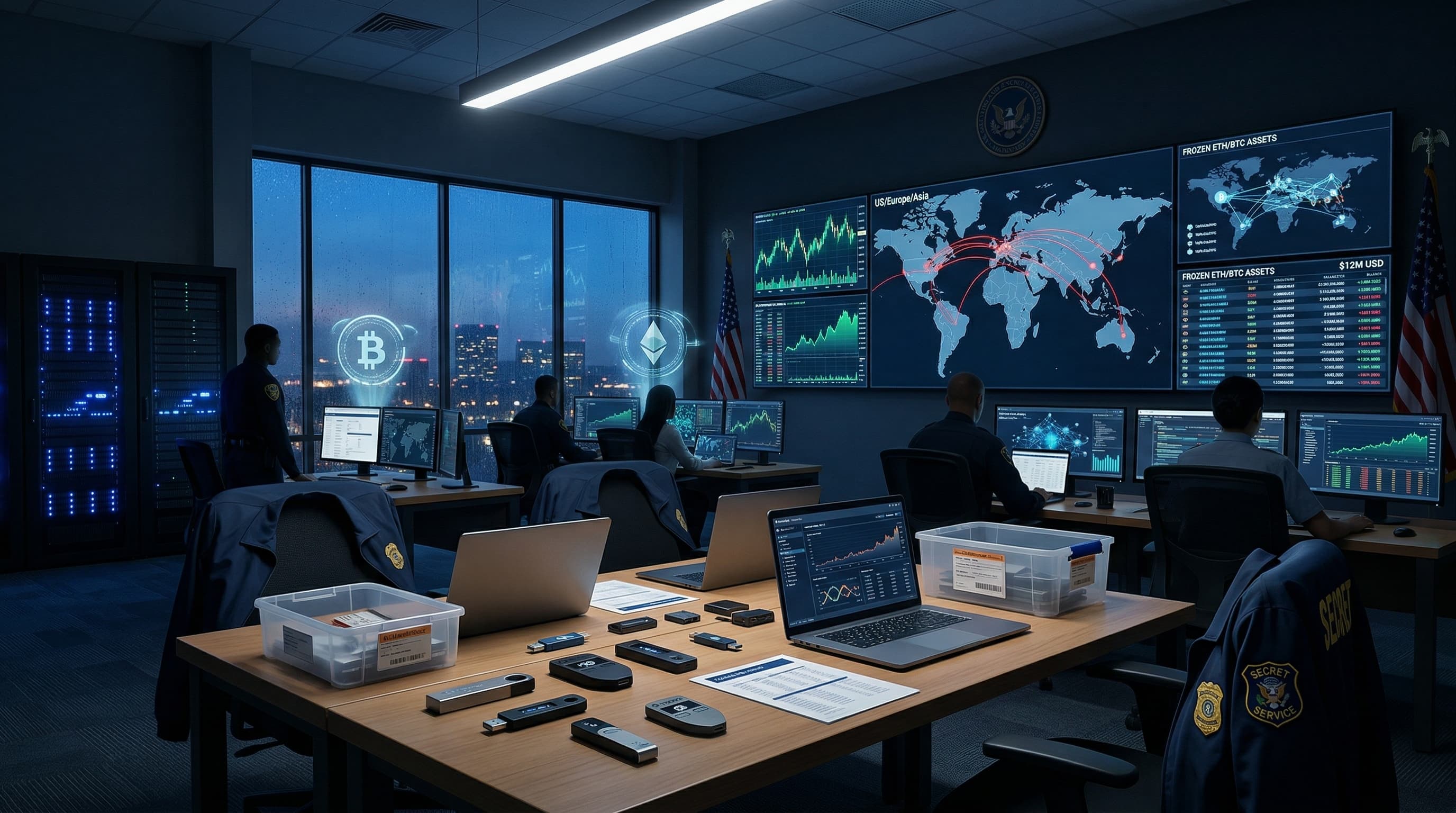 Operation Atlantic: Secret Service Crushes $45M Crypto Fraud