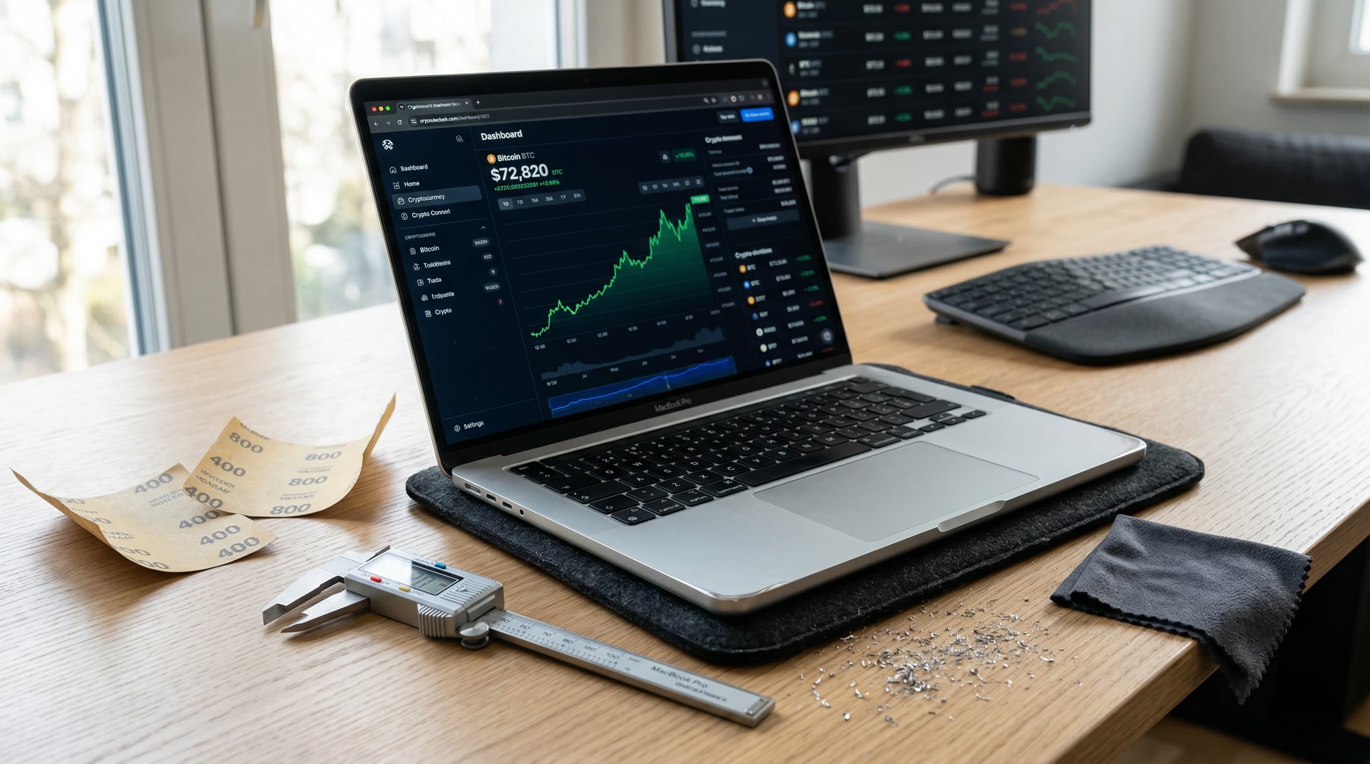 MacBook Corner Mods Gain 68% Adoption Amid BTC Volatility