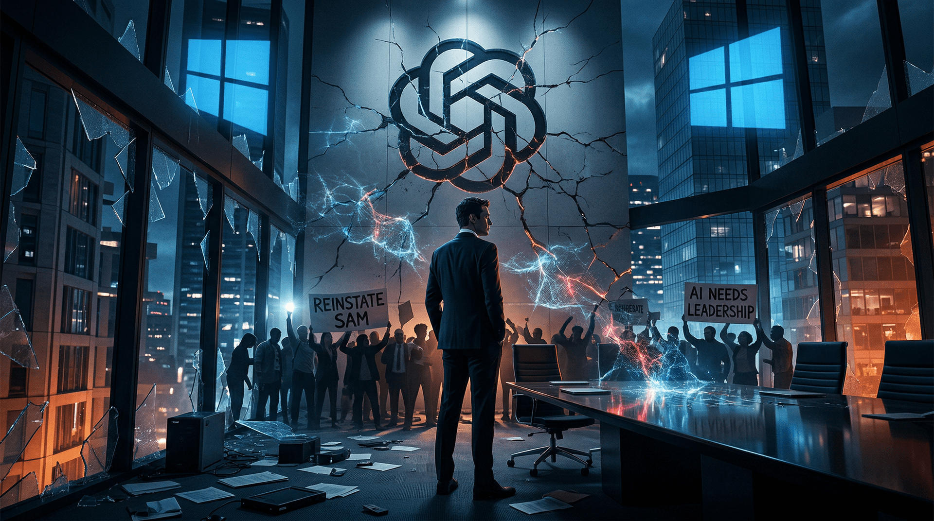 OpenAI Fires CEO Sam Altman Amid Leadership Crisis