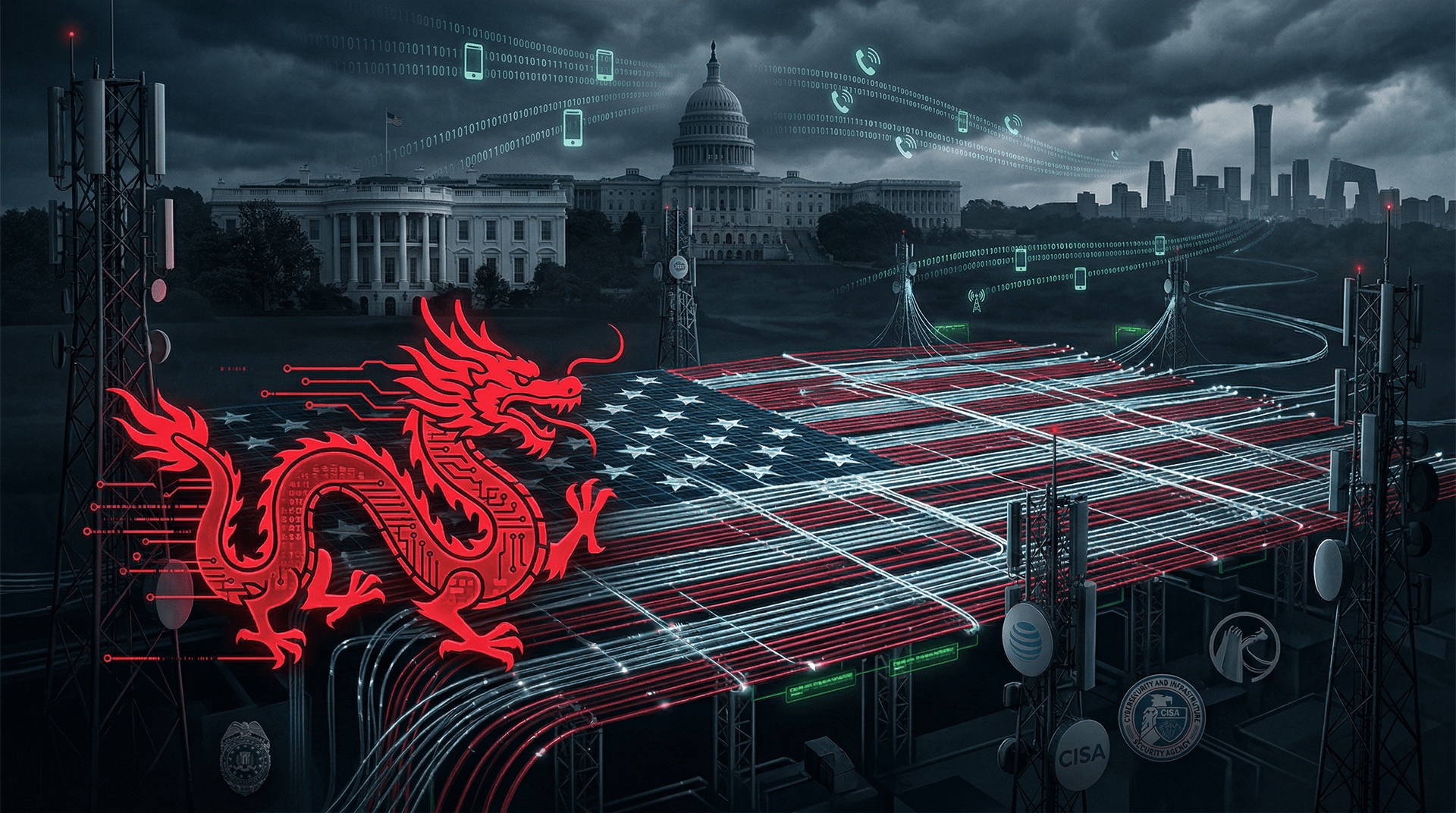 Chinese Salt Typhoon Hackers Breach US Telecoms Targeting Politicians