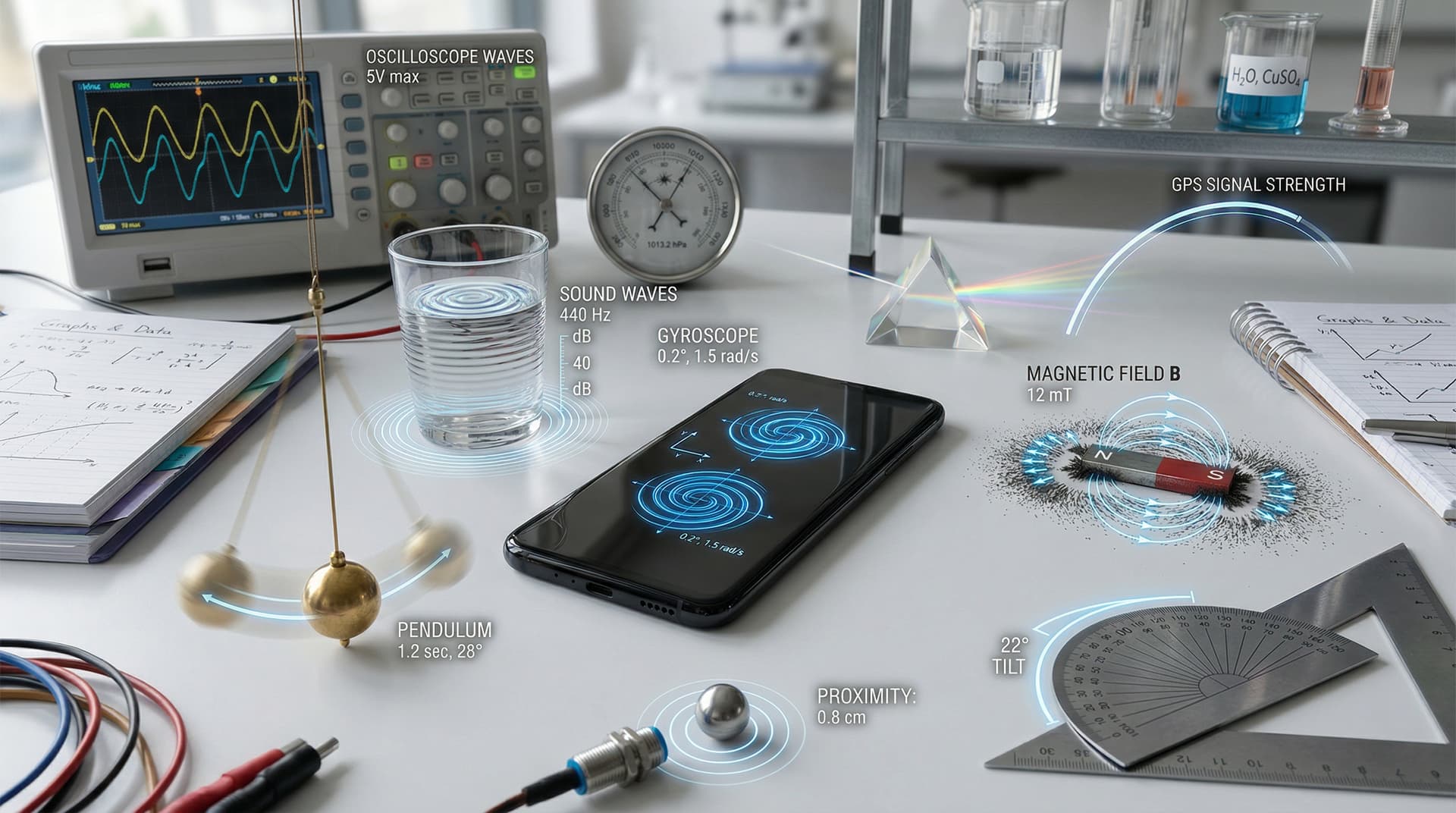 Phyphox Smartphone Experiments Reach 5M Downloads with 50 Cutting-Edge Sensor Tests