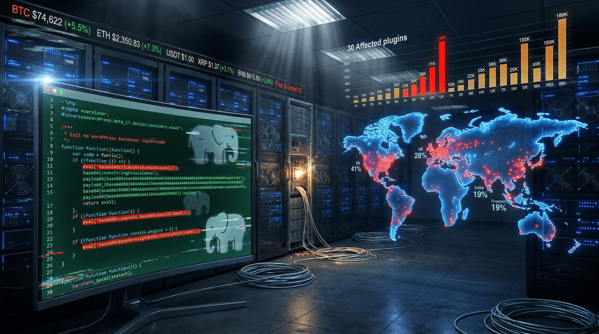 WordPress Backdoor Attack Hits 30 Plugins: 1.2M Sites at Risk