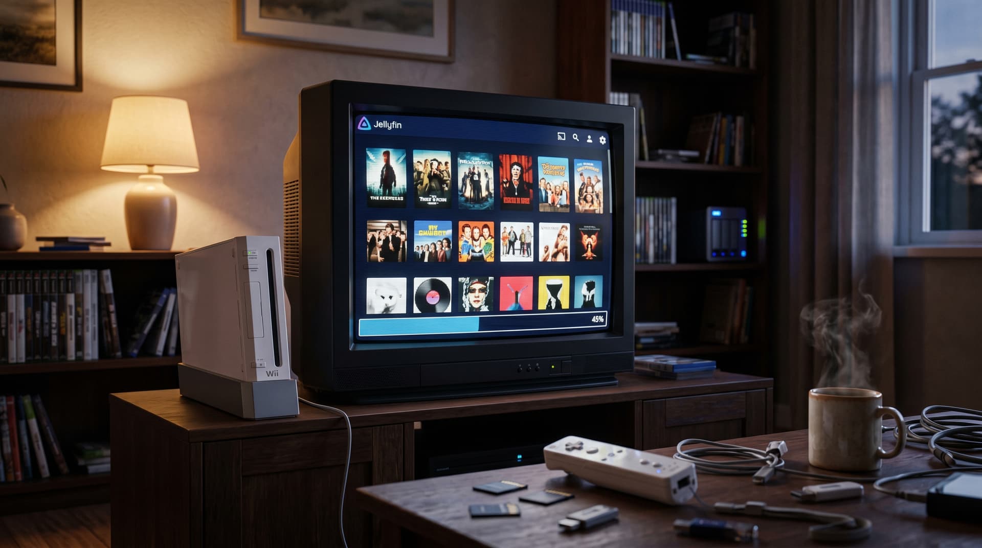 WiiFin Jellyfin Client Streams to 101M Wii Consoles