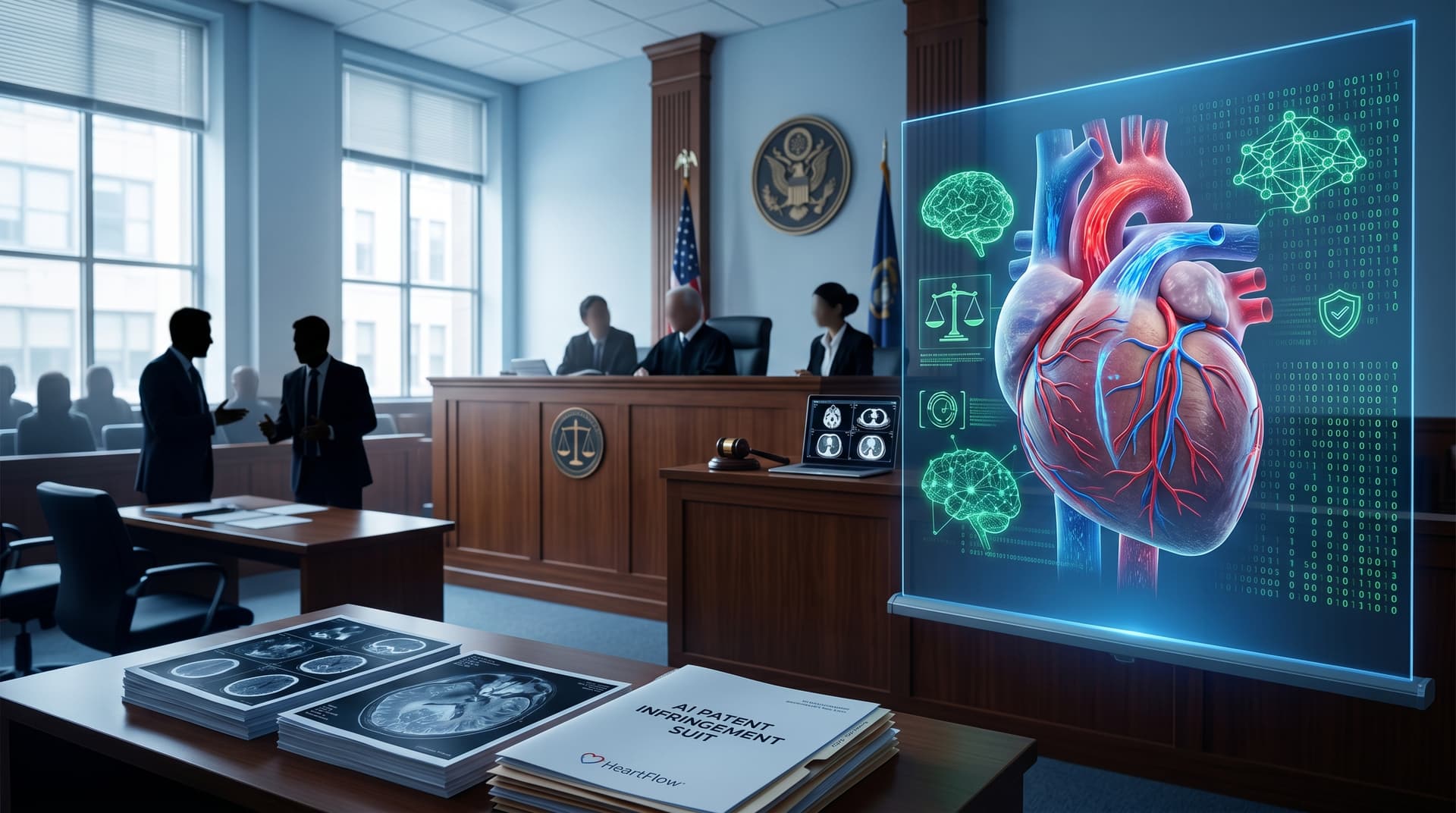 HeartFlow AI Patent Suit Targets 5 Patents as Fear & Greed Hits 21